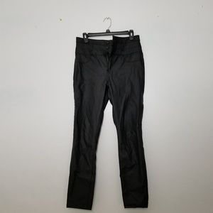 Black Pleather Pants